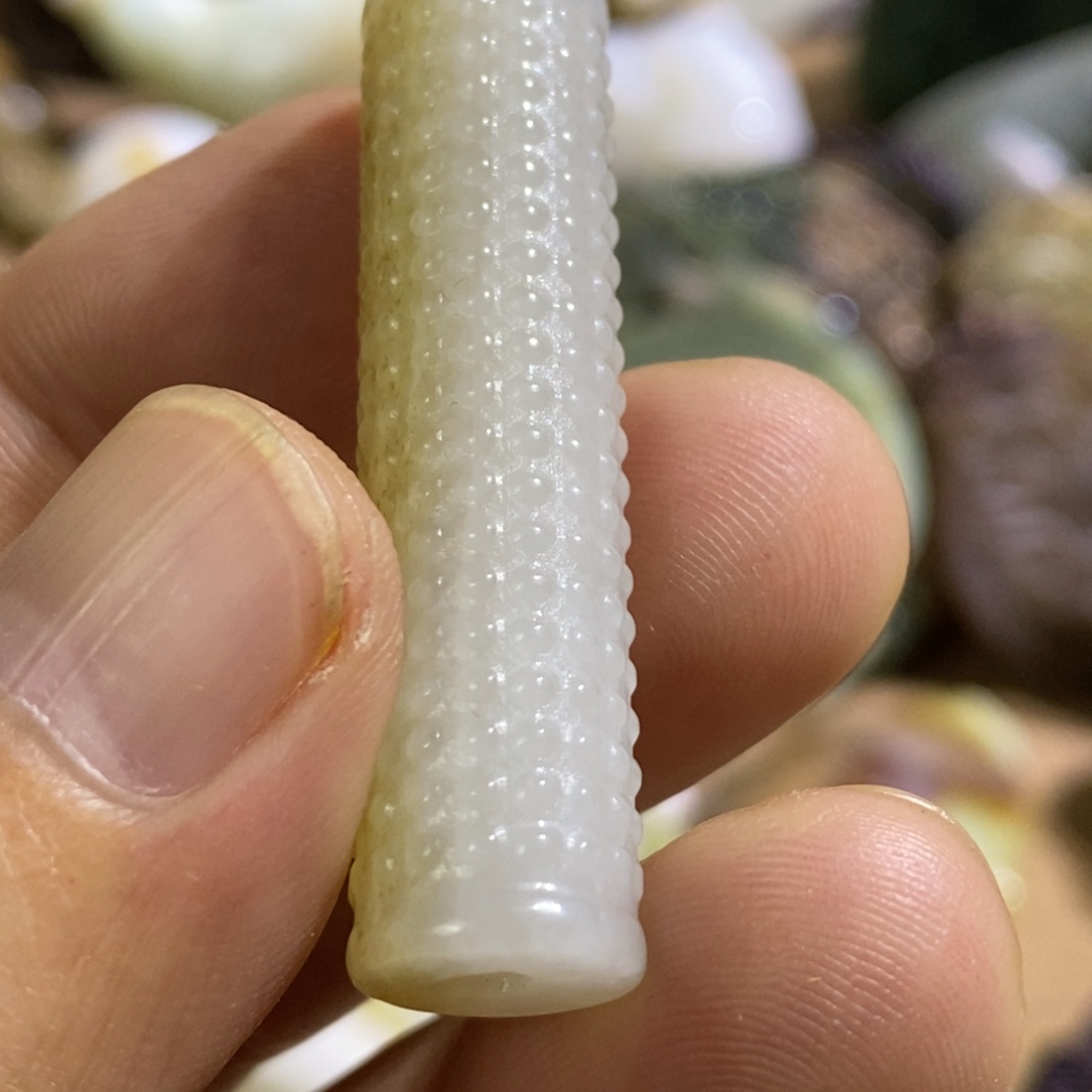 法***币和田玉（糖玉）未镶嵌挂件