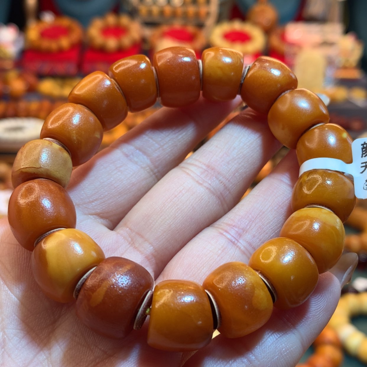 【闪购商品】蜜蜡手串未镶嵌蜜蜡手串