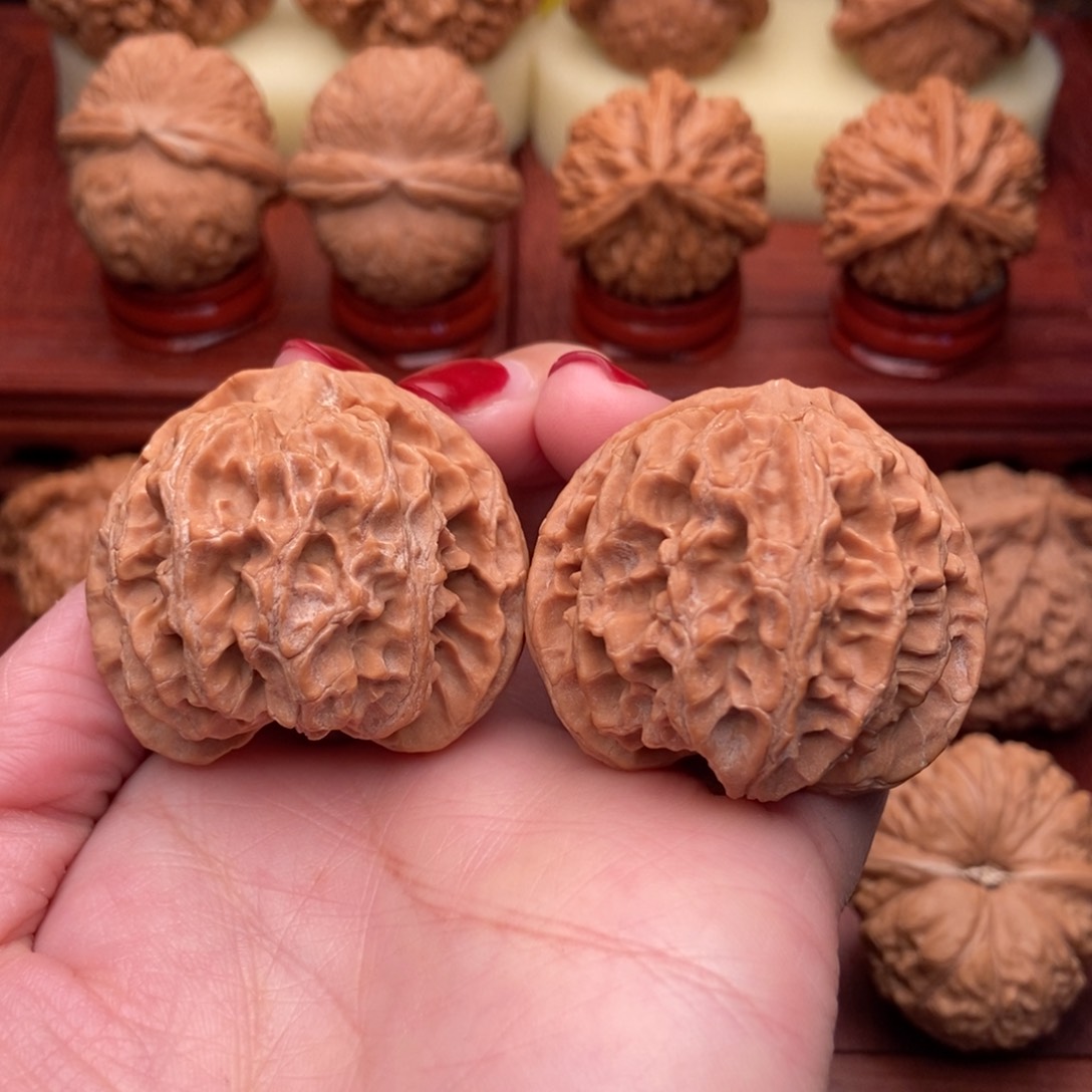 桃核把件球*丶老树苹果园43