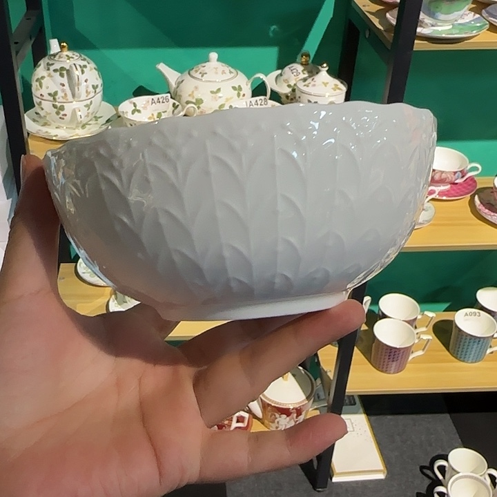 瓷片14cm四个碗四个