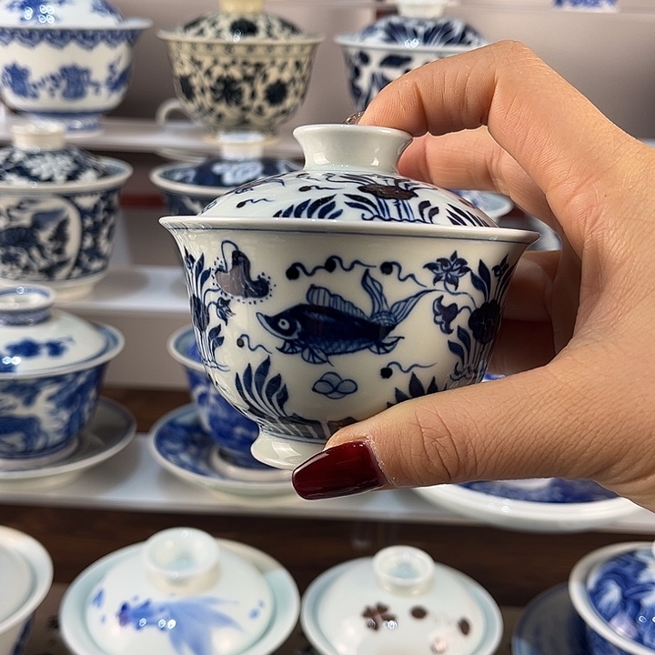 景德镇陶瓷手工手绘