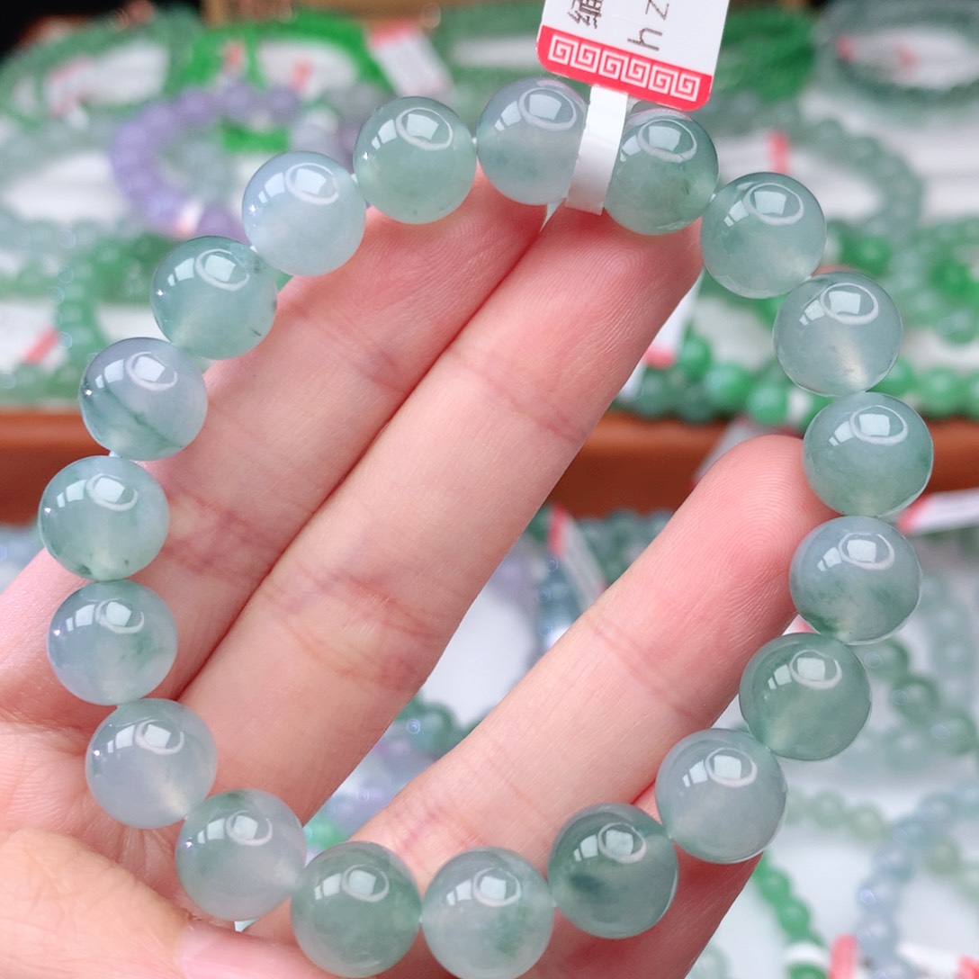 翡翠手链未镶嵌翡翠10mm