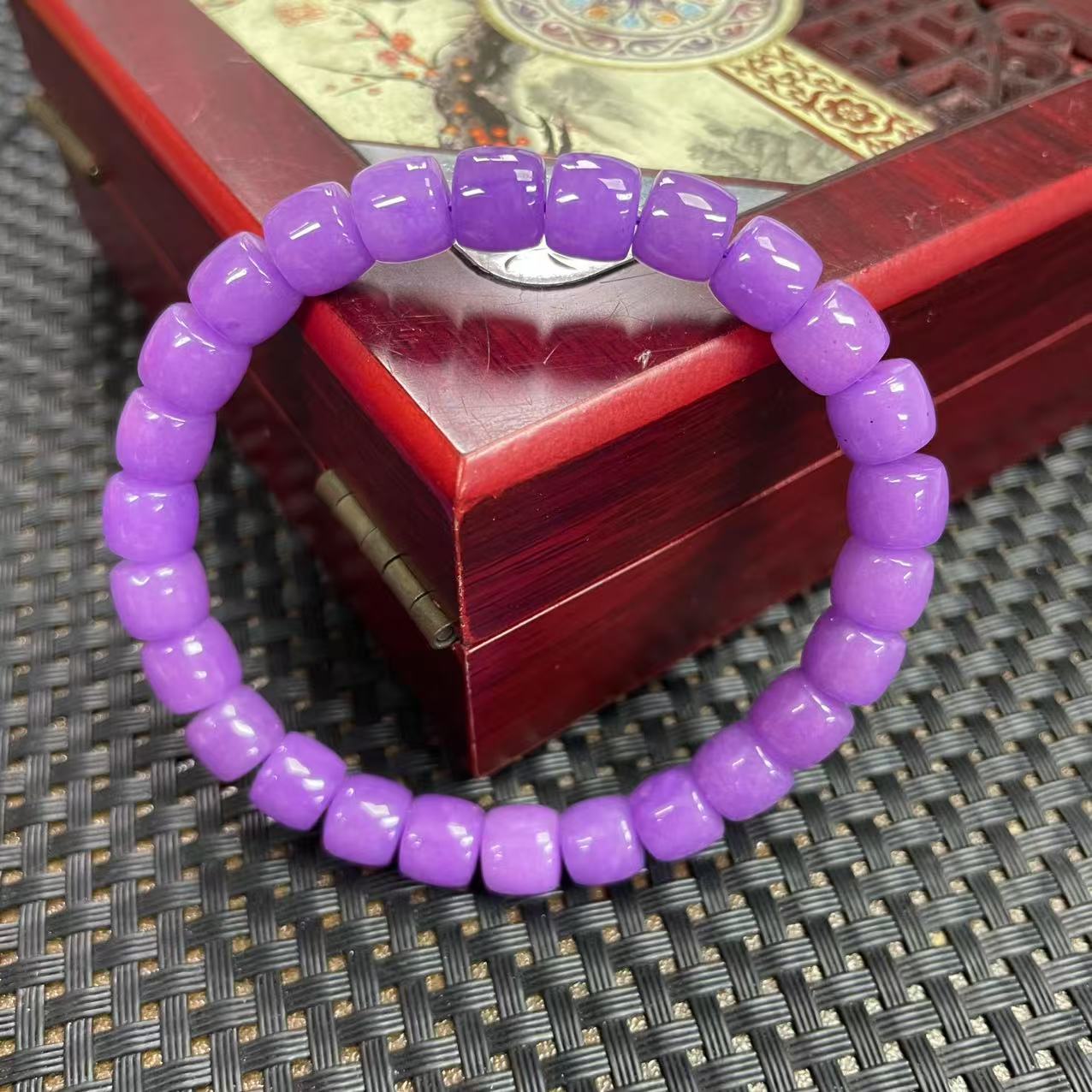 【大喜儿】浅紫8m小米珠手链-12WQ1955