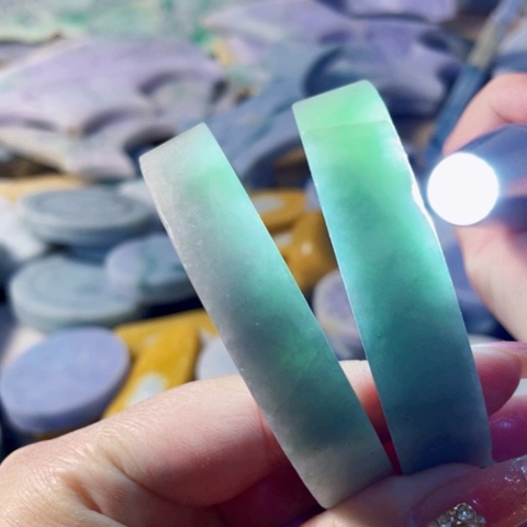 翡翠散珠翡翠原石