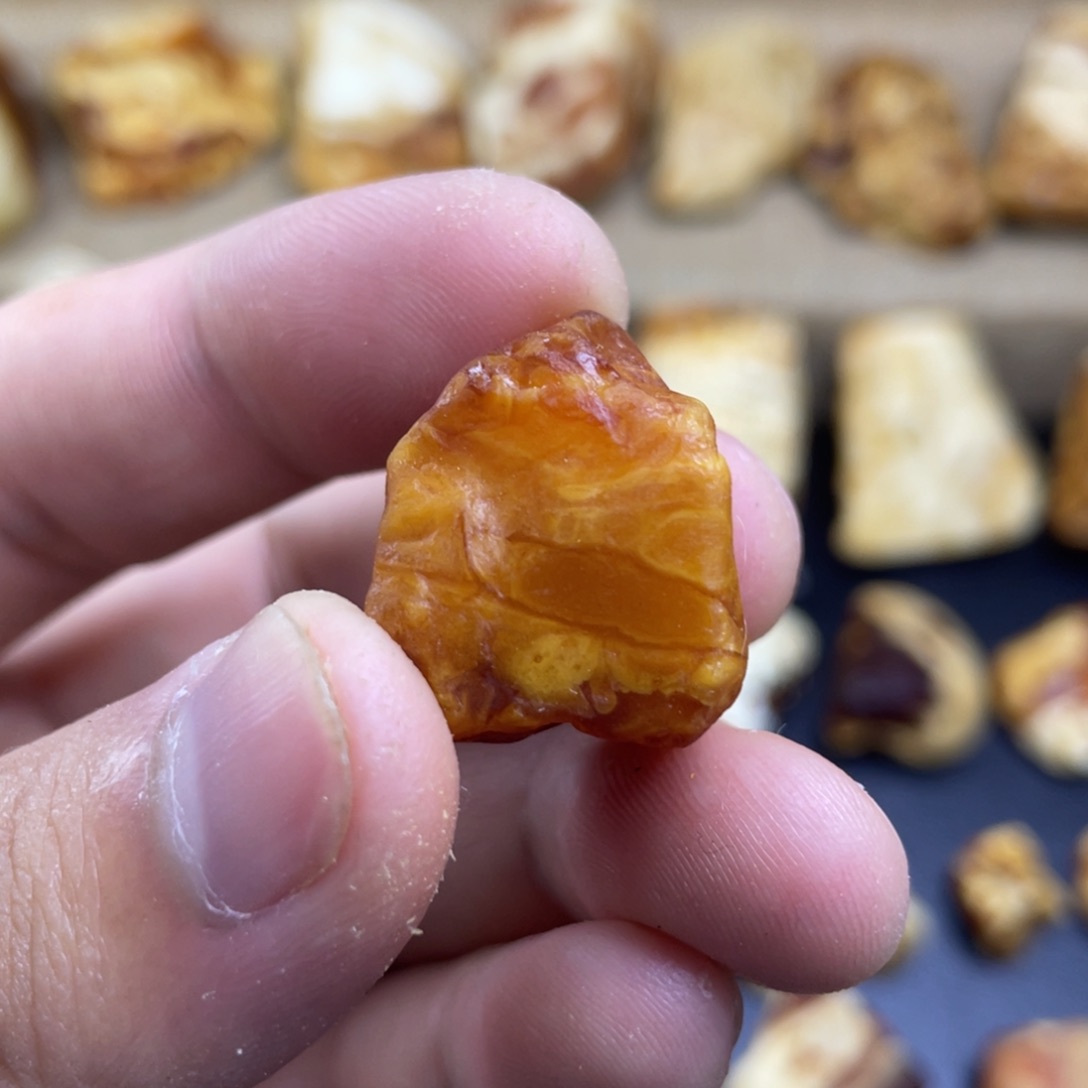 定制琥珀未镶嵌定制