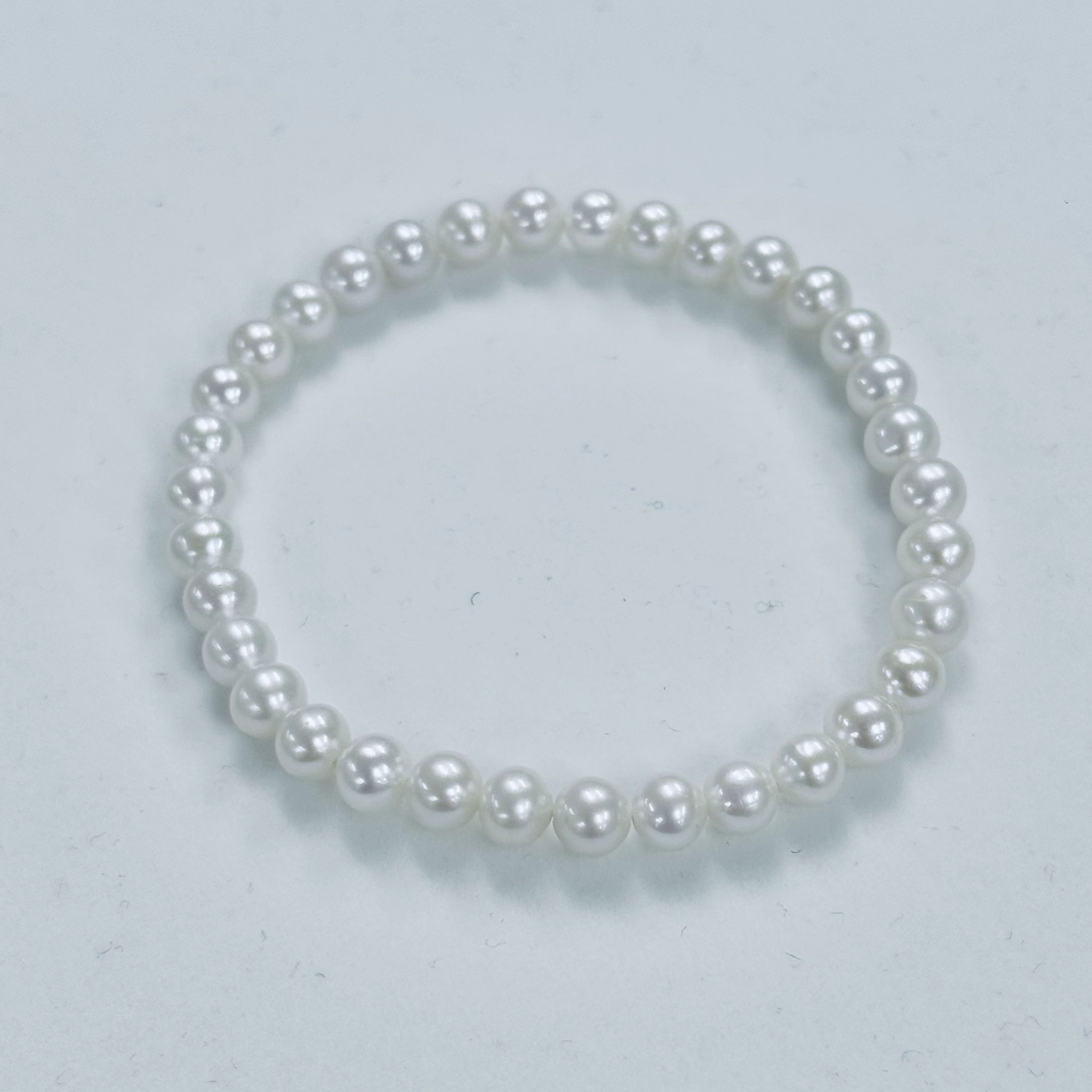 喜珠阁淡水珍珠/白珠手链