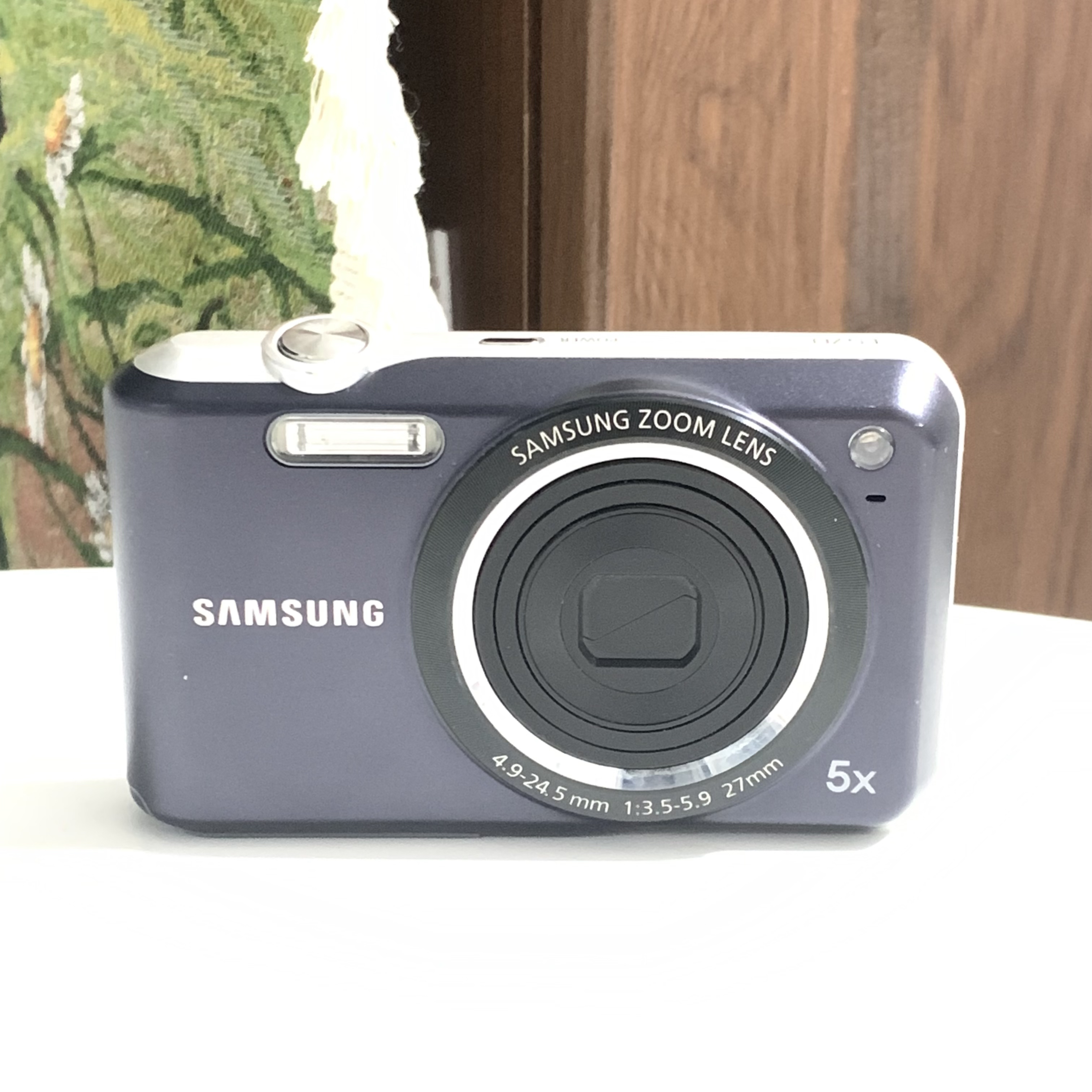 95新 Samsung/三星 es70黑色1220w像素5x光学变焦ccd数码相机