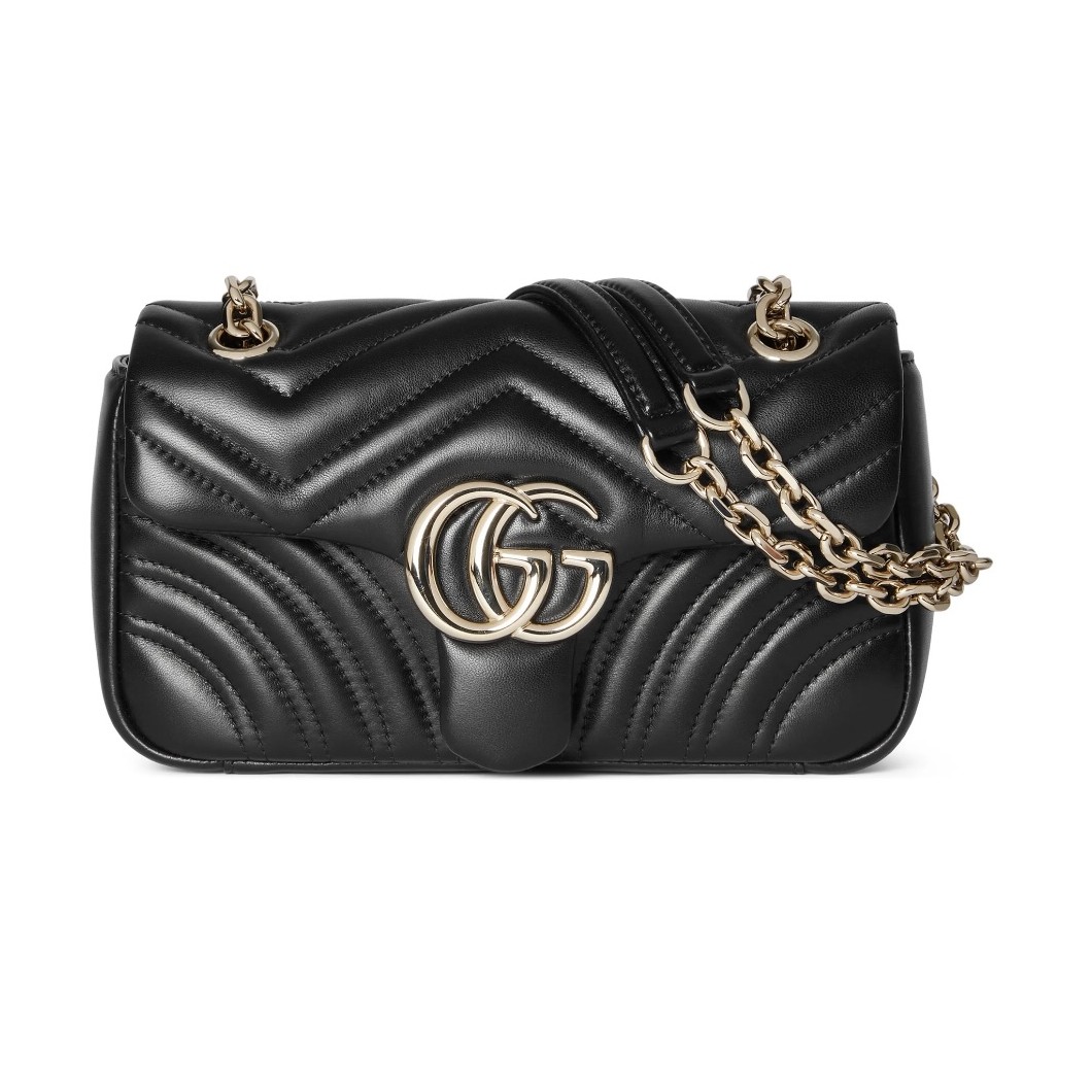 未使用 GUCCI/古驰 Gucci 古驰marmont马蒙22羊皮（12485）