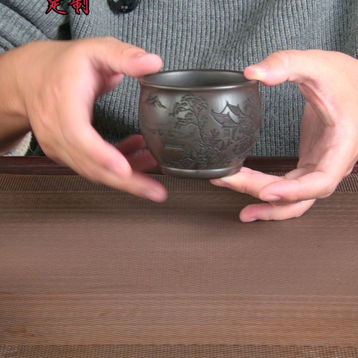 茶杯紫砂高档紫砂茶具套装
