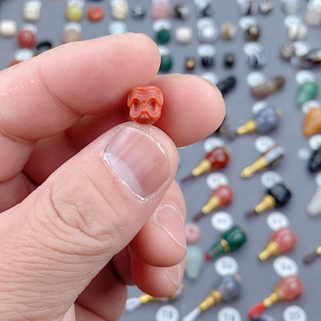 玛瑙/玉髓森柏珠宝饰品未镶嵌