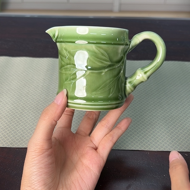 龙泉云间青瓷小米茶器
