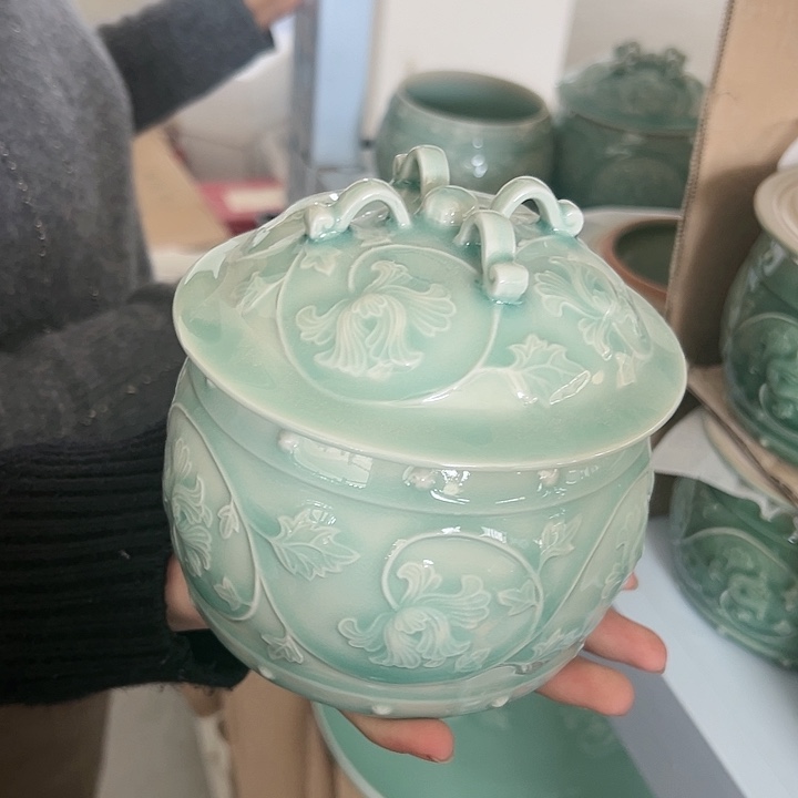 小米茶器龙泉青瓷
