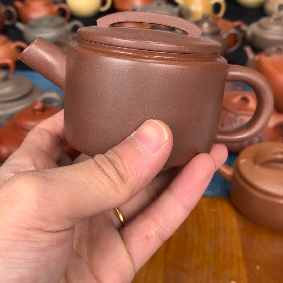紫砂茶杯原矿紫砂