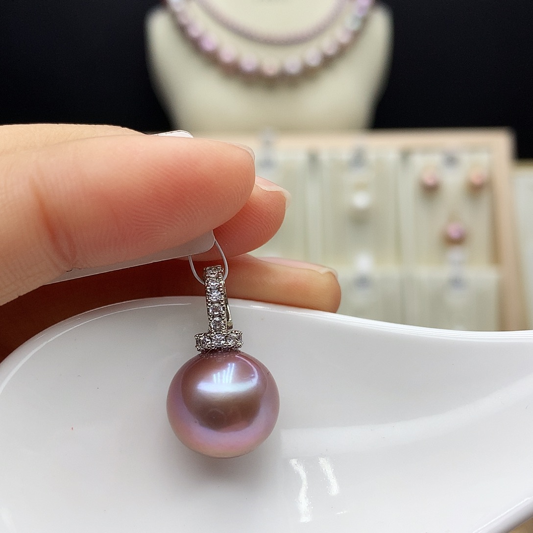 吊坠(赠链)淡水珍珠合金