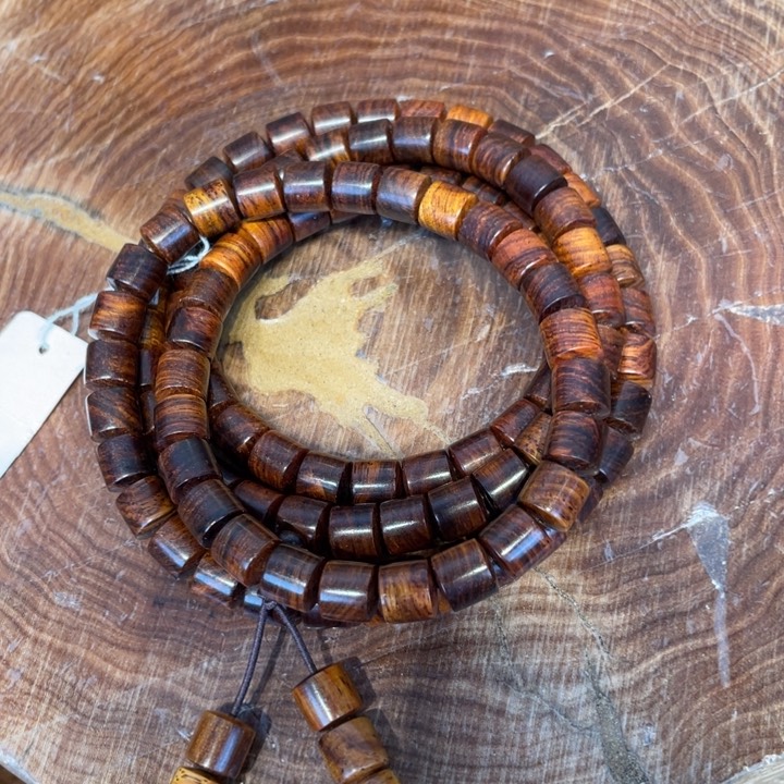 黄花梨/降香黄檀手串/手链海南黄花梨紫油梨8.8多圈