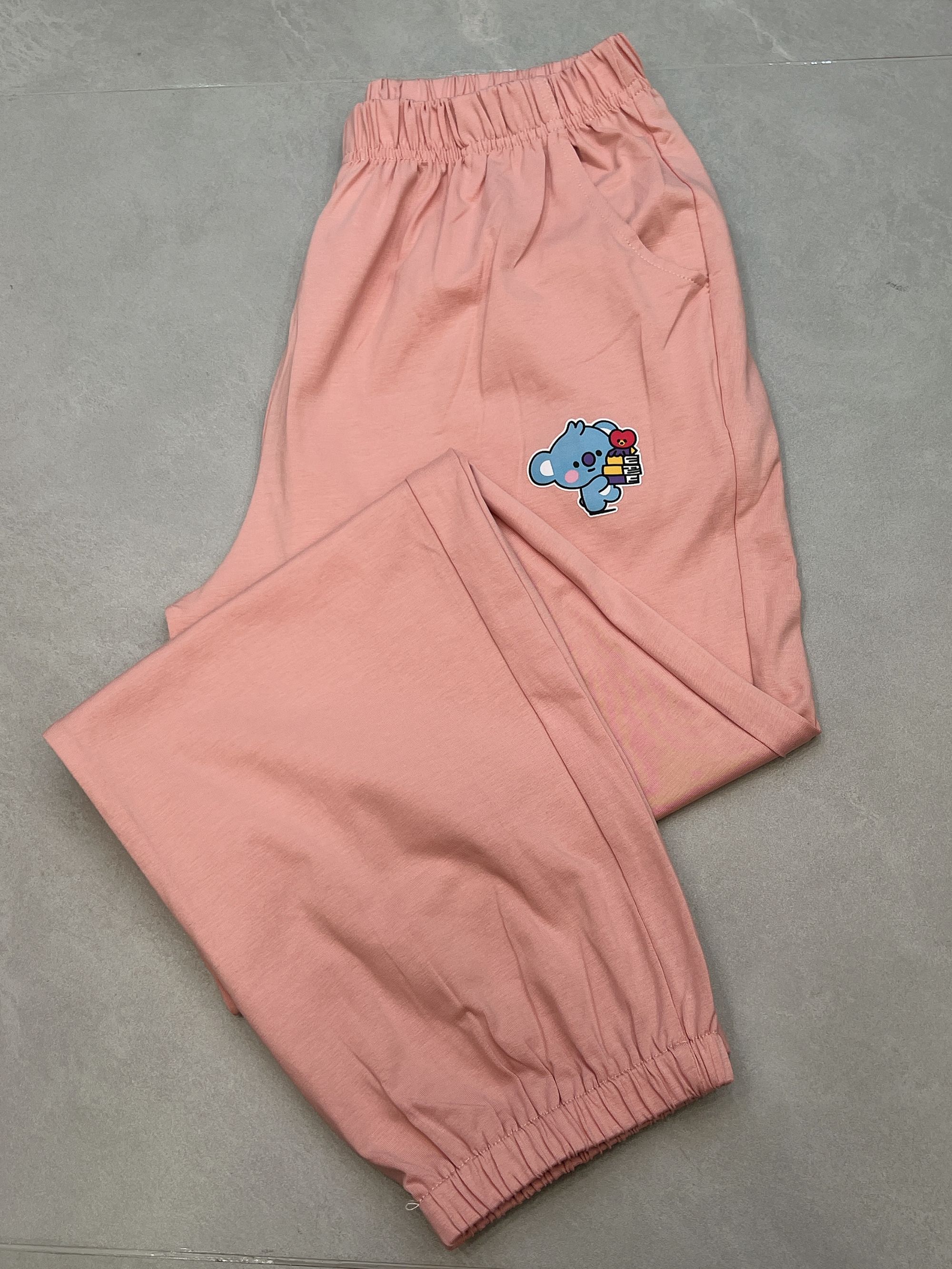 2025秋季新品休闲裤极简风百搭风女长裤家居裤束脚裤