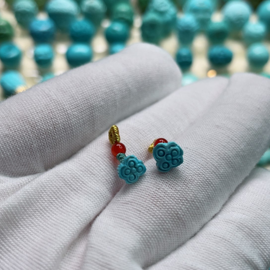 南红玛瑙颈饰未镶嵌