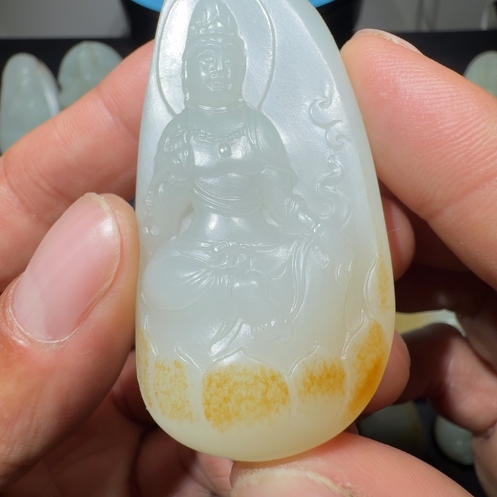 颈饰未镶嵌和田玉风*‘