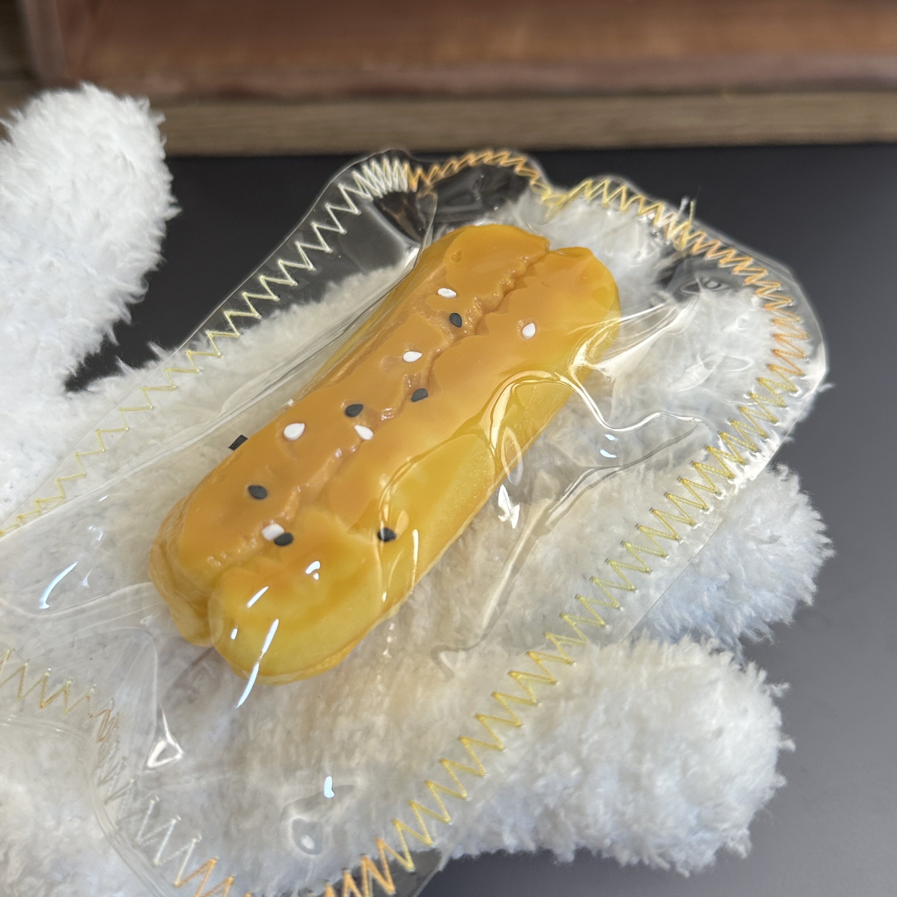 小油条泥感小挂件 食品级硅胶手工DIY仿真捏捏乐解压玩具默认微瑕