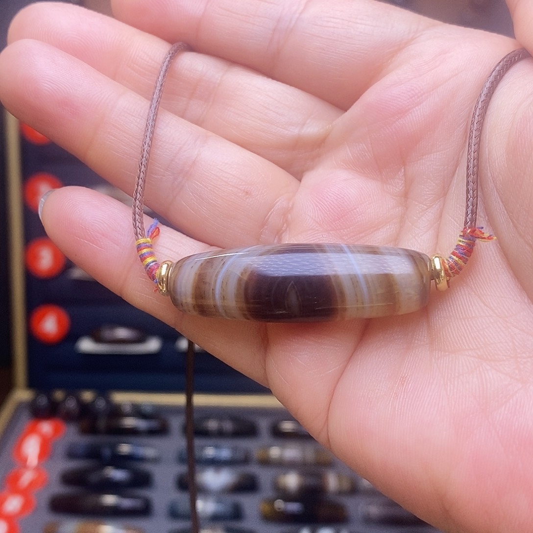 瑶***瑶玛瑙/玉髓未镶嵌吊坠(赠链)