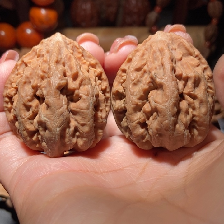 把件文玩核桃东北楸子小雪11