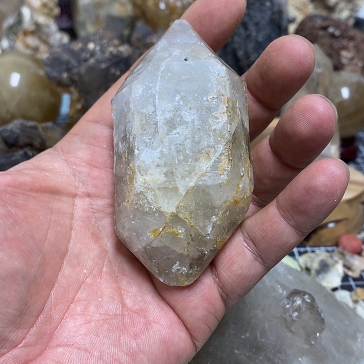 水晶水晶柱未镶嵌