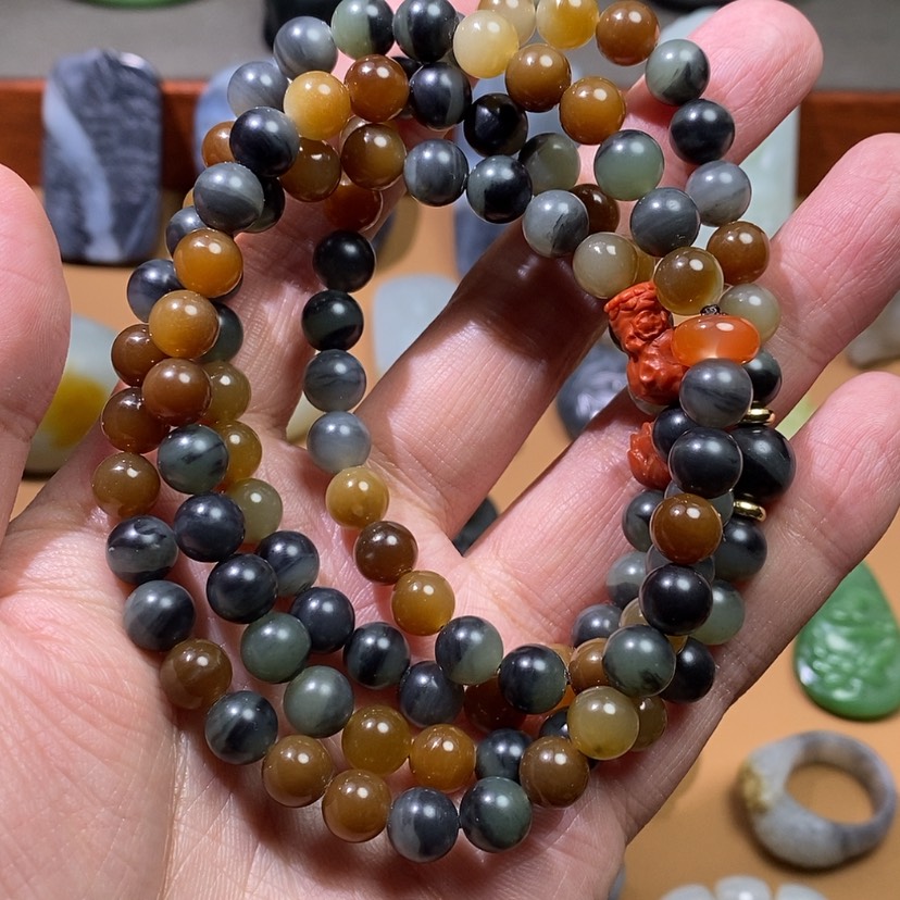 【闪购商品】和田玉挂件未镶嵌酒***烊