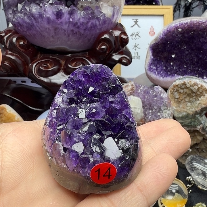 未镶嵌珠宝半成品紫晶