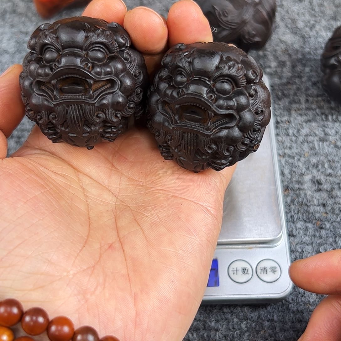 柏木50太行崖柏雷击木手球