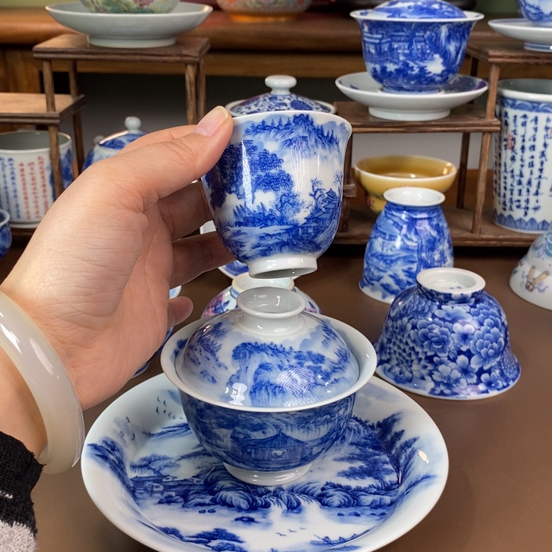 景德镇陶瓷手工手绘