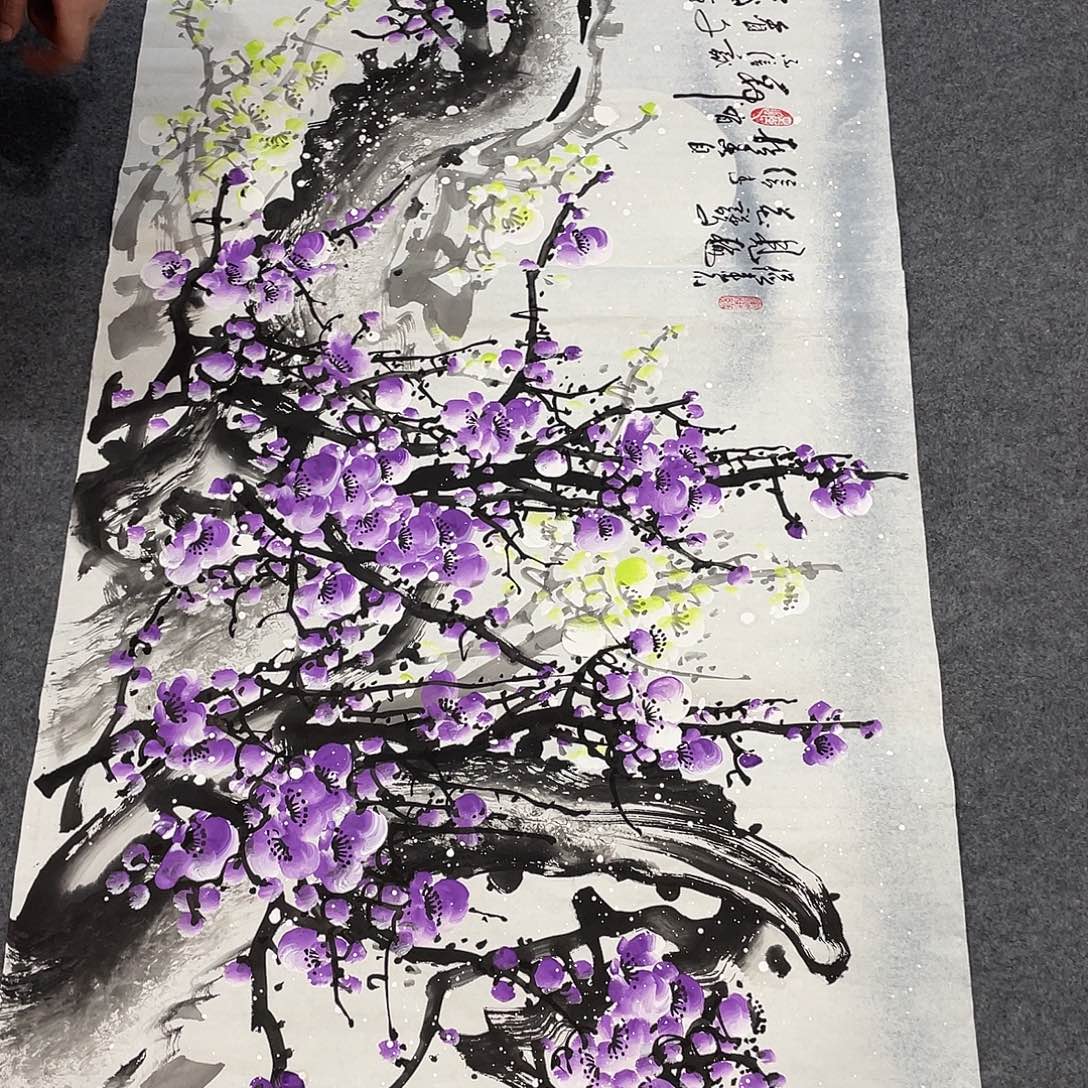 国画今天早上起来发现