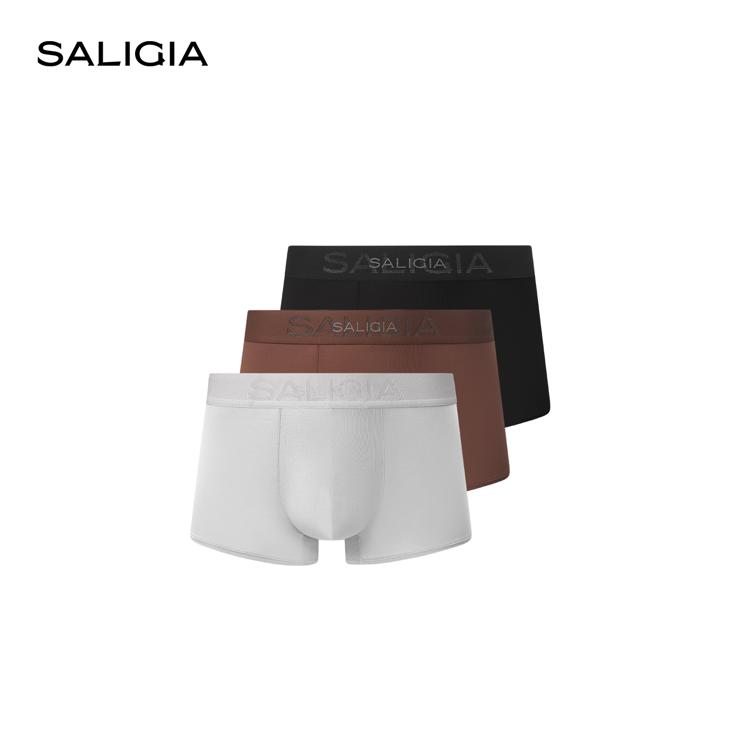 【3条装】SALIGIA疾速律动Coolmax吸湿速干运动男士平角内裤