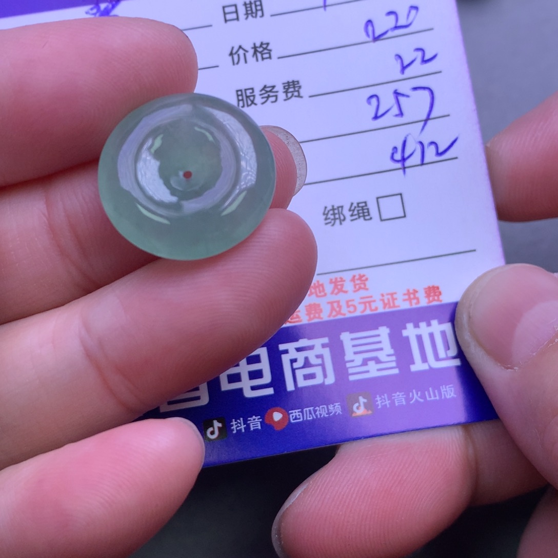 颈饰未镶嵌翡翠琴