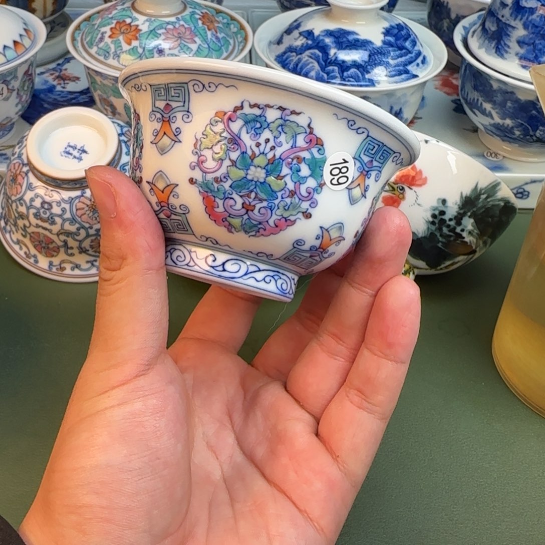 彦祖纯手工手绘茶具189