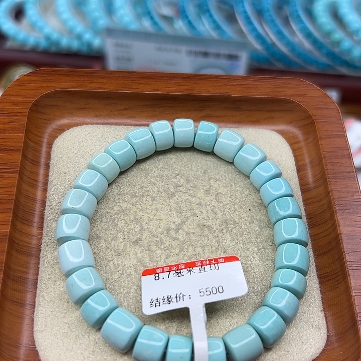 未镶嵌绿松石手链