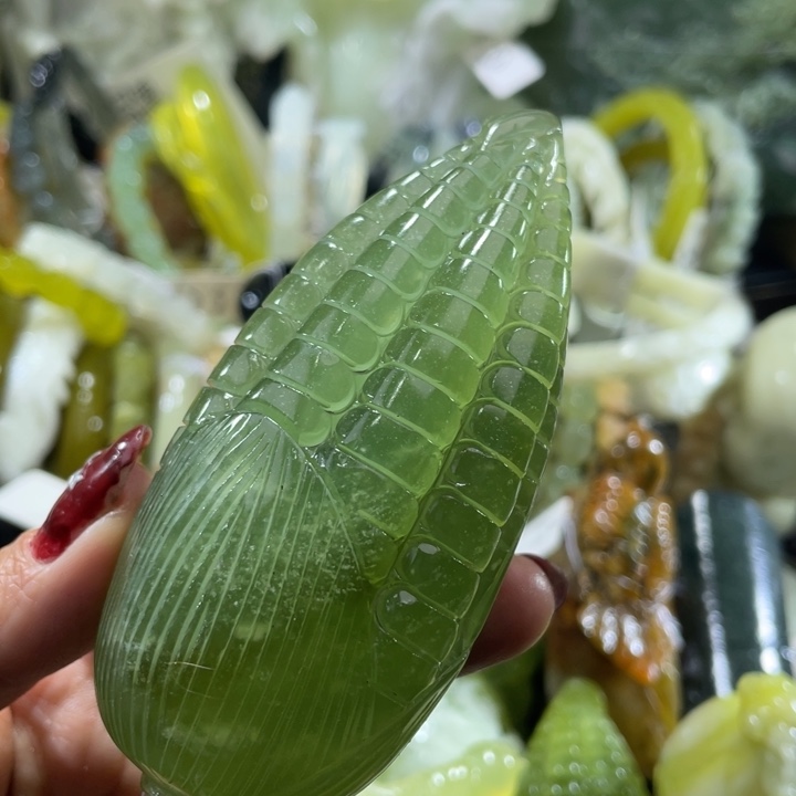 岫玉未镶嵌手把手把