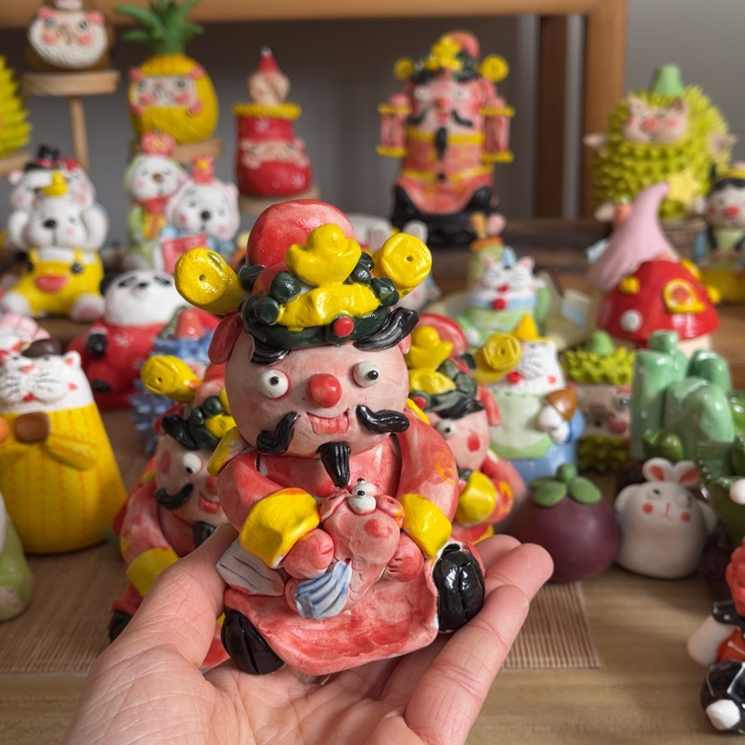 【闪购商品】摆件m****u景德镇陶瓷手作暇