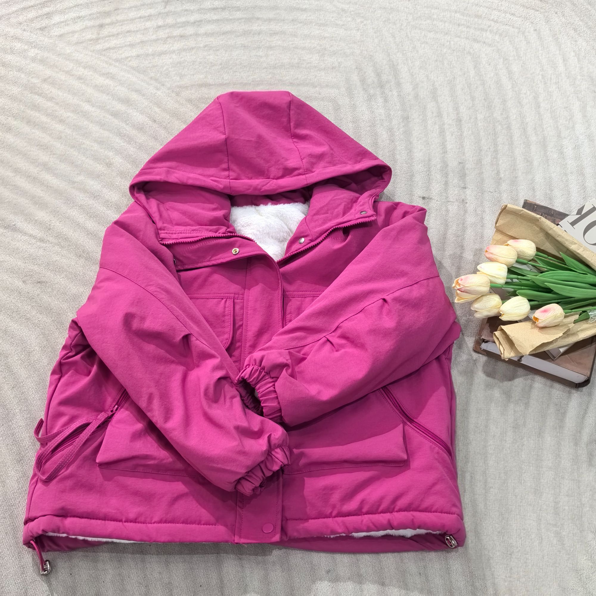 L衣长58    6921【云朵泡芙】加厚外套