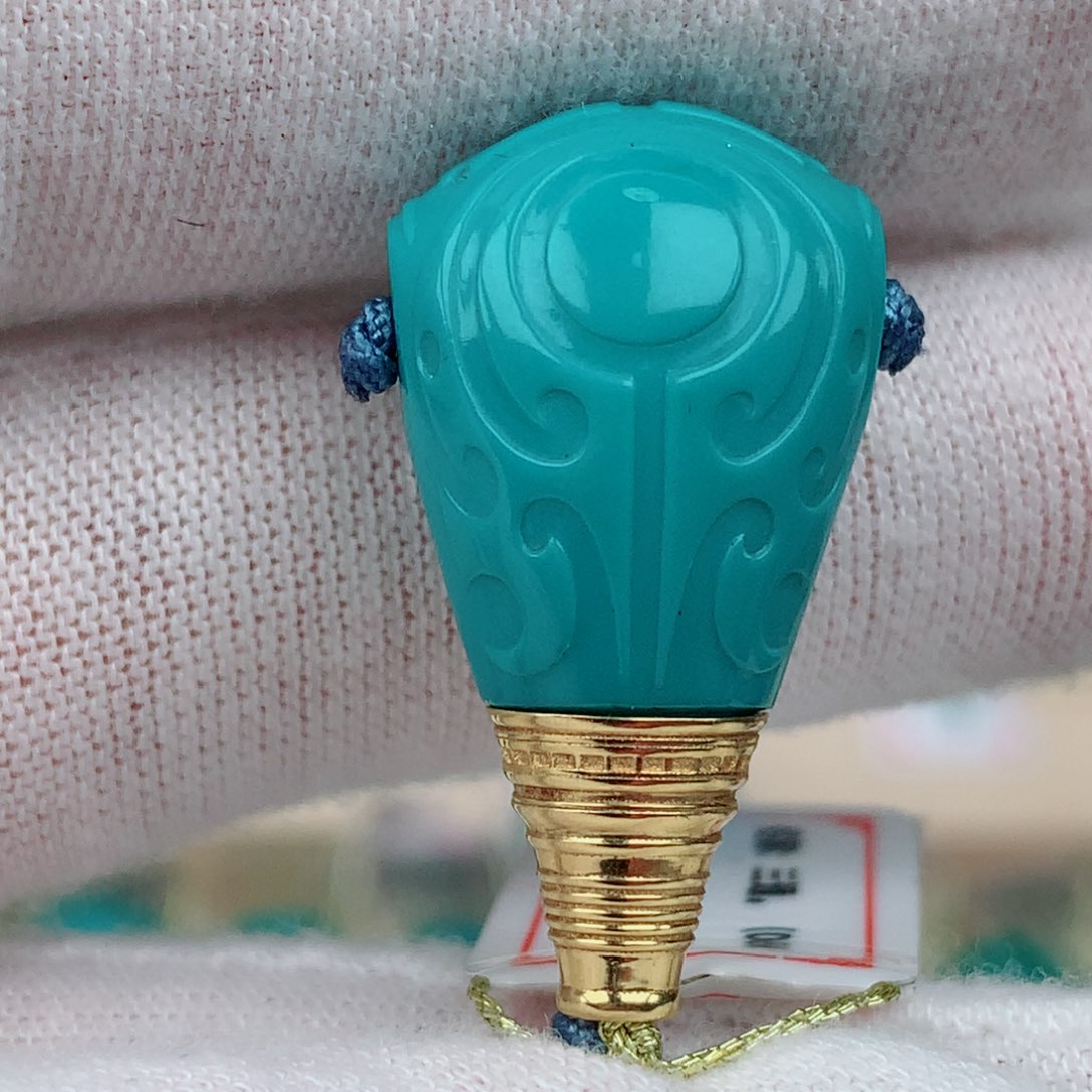 【闪购商品】绿松石配饰18K金镶嵌