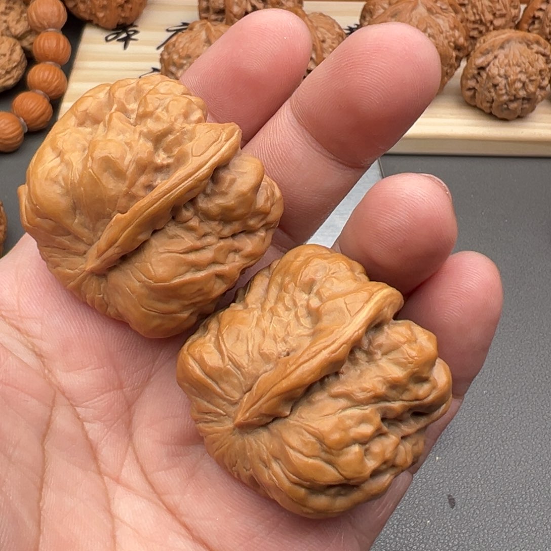 文玩核桃把件一帆风顺