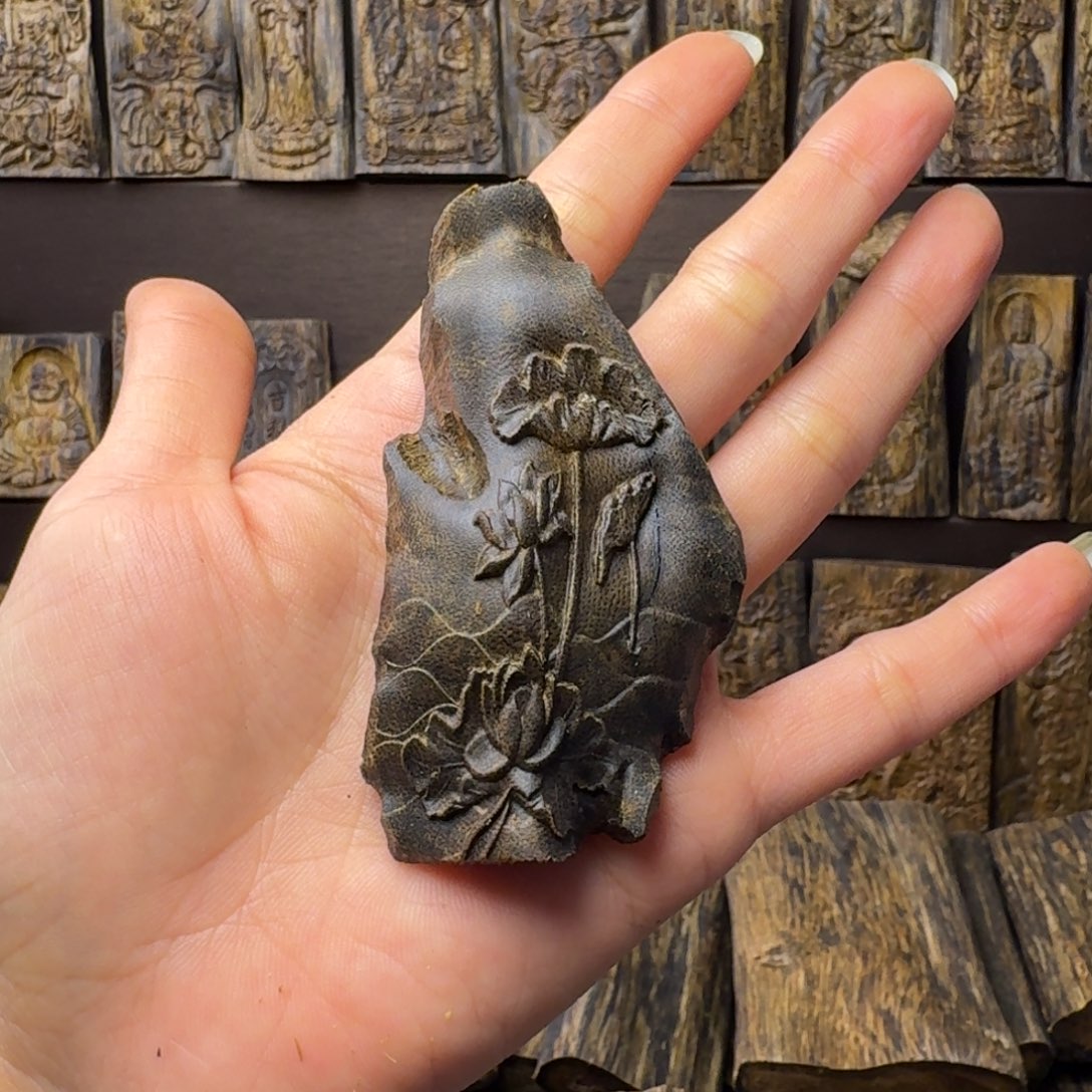 今***天沉香碎屑沉香奇楠13克