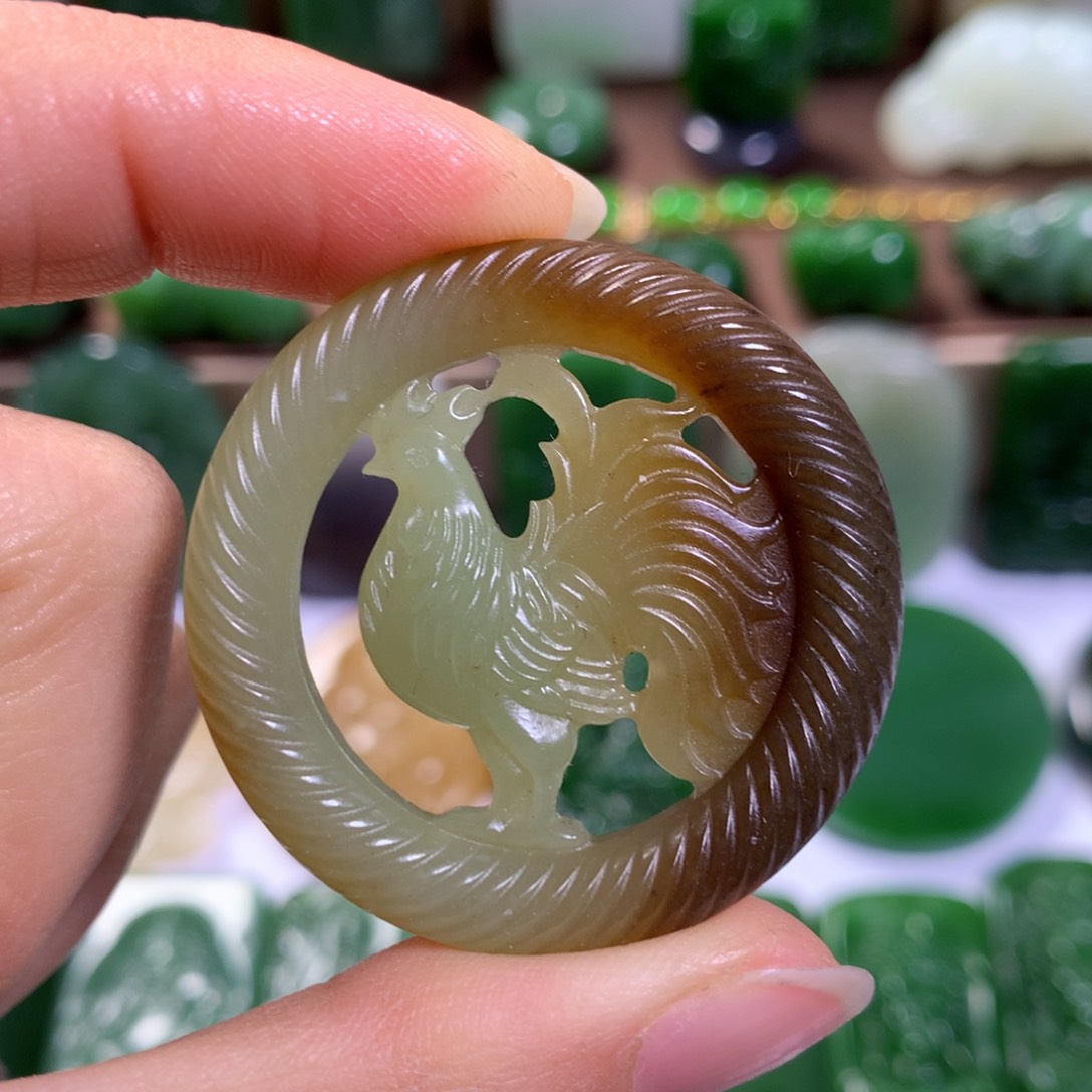 和田玉挂件未镶嵌