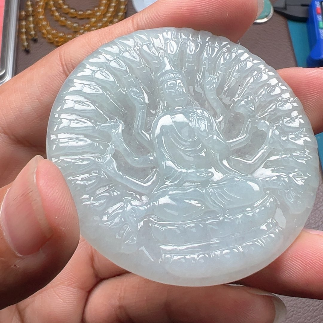 翡翠颈饰未镶嵌345677888