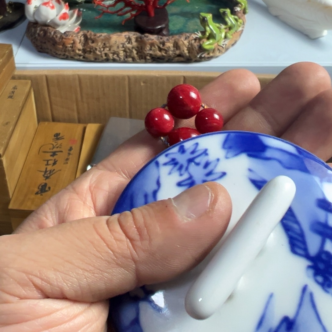 紫砂茶杯我家粉皮真好看啊
