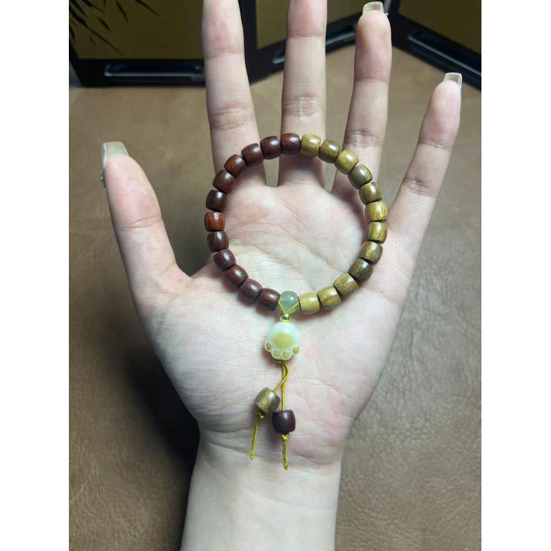 159—单圈双色桶珠