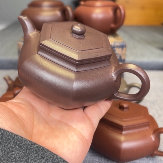 铁***汉紫砂茶壶宜兴紫砂