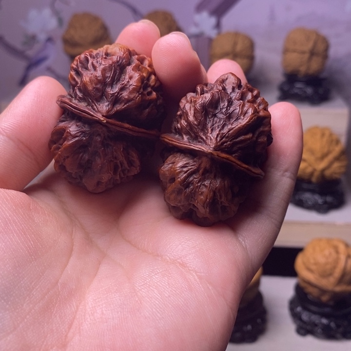 桃核把件上古蛤蟆头45尺t 4