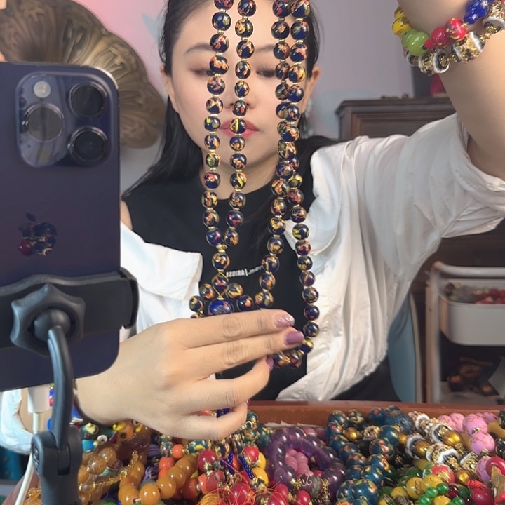 玻璃颈饰精****贱老琉璃我爱你我爱你我爱你