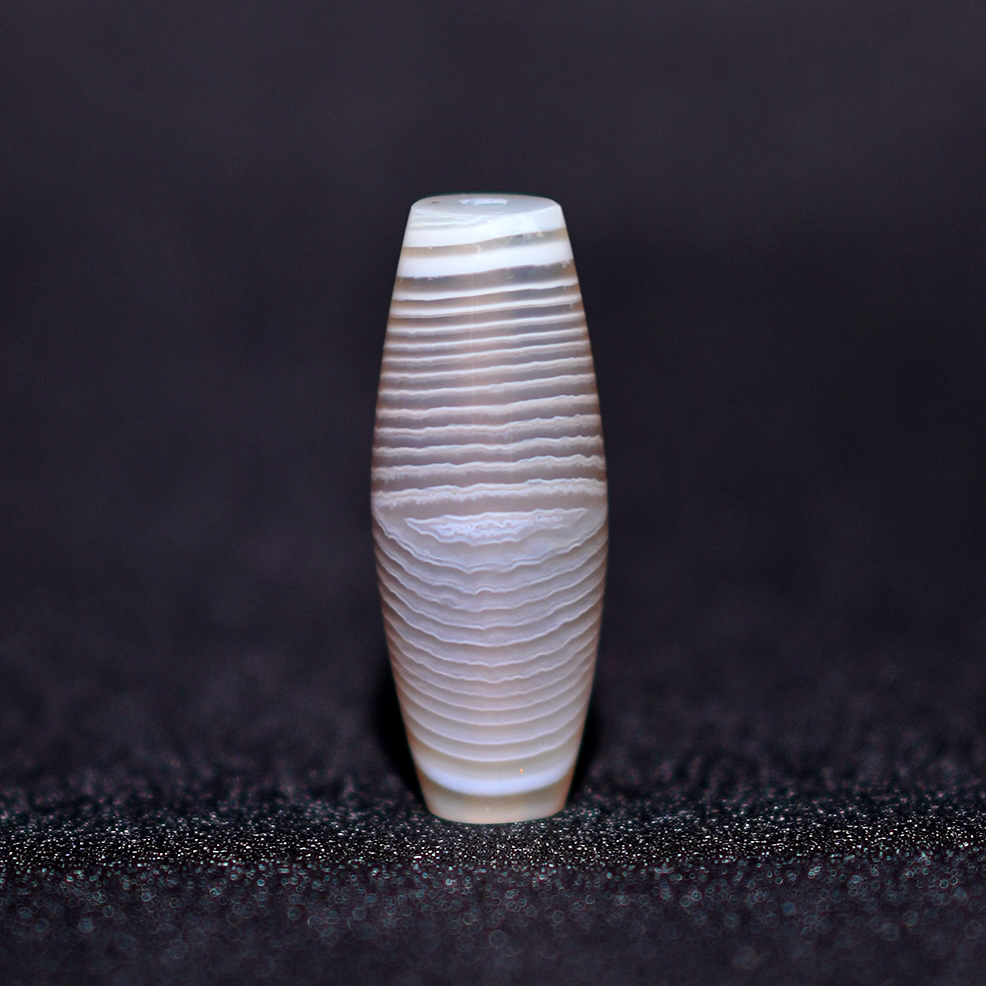 精品玉化料满线佛眼缠丝玛瑙锁骨珠