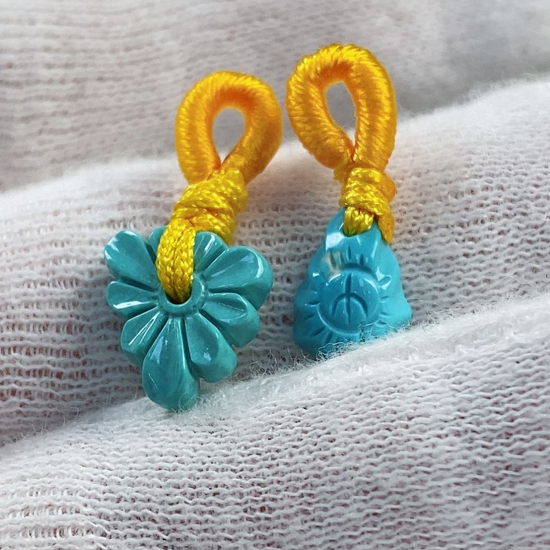 绿松石珠宝奇石未镶嵌